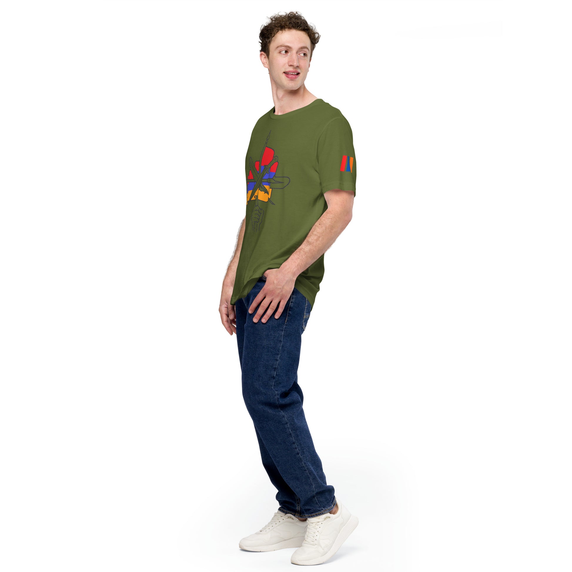 Unisex "Dashnaktsutyun" Graphic T-Shirt - Հայ Յեղափոխական Դաշնակցութիւն Pomegranate Mint