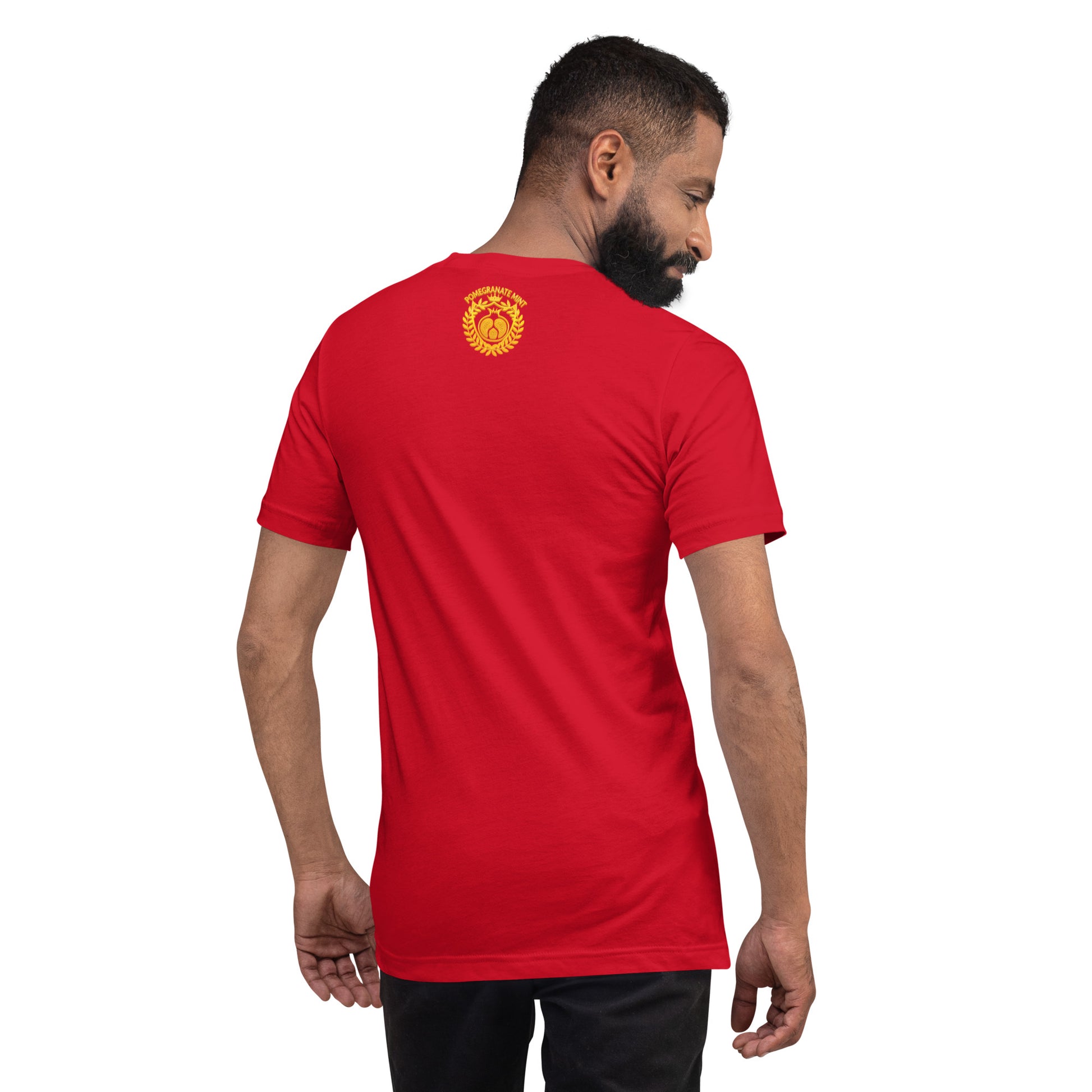 Unisex "Zoravar Andranik Armenia Needs You" "Զորավար Անդրանիկ" Premium Graphic T-Shirt Pomegranate Mint