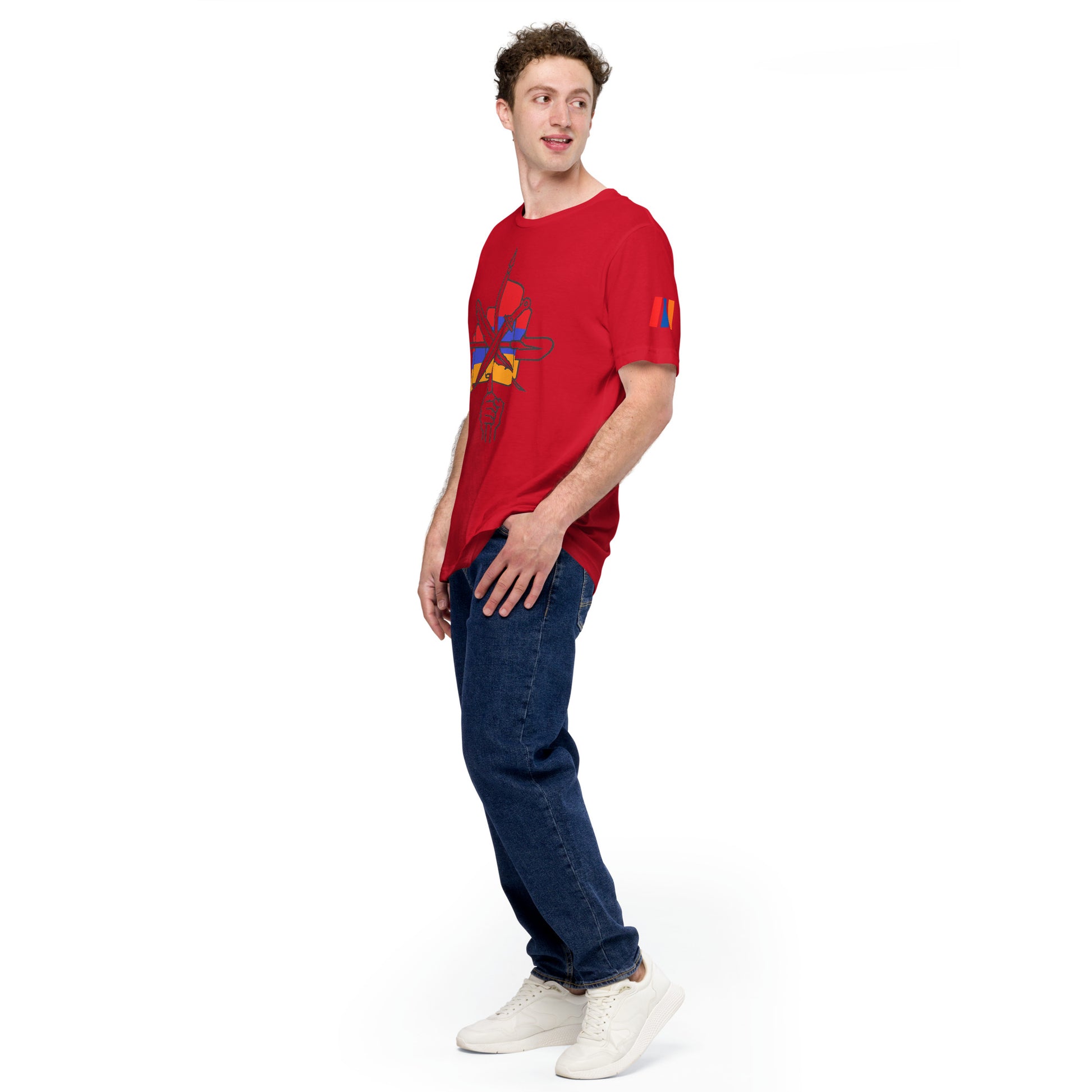 Unisex "Dashnaktsutyun" Graphic T-Shirt - Հայ Յեղափոխական Դաշնակցութիւն Pomegranate Mint
