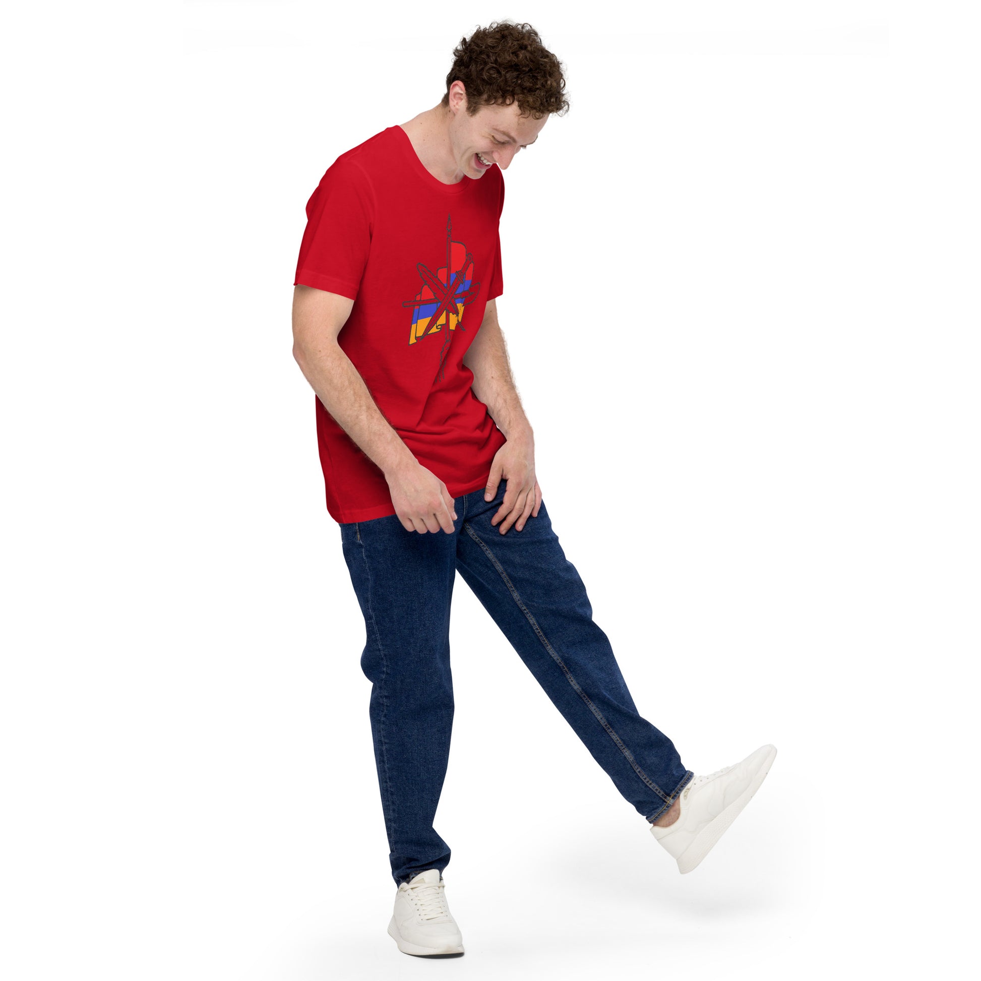 Unisex "Dashnaktsutyun" Graphic T-Shirt - Հայ Յեղափոխական Դաշնակցութիւն Pomegranate Mint