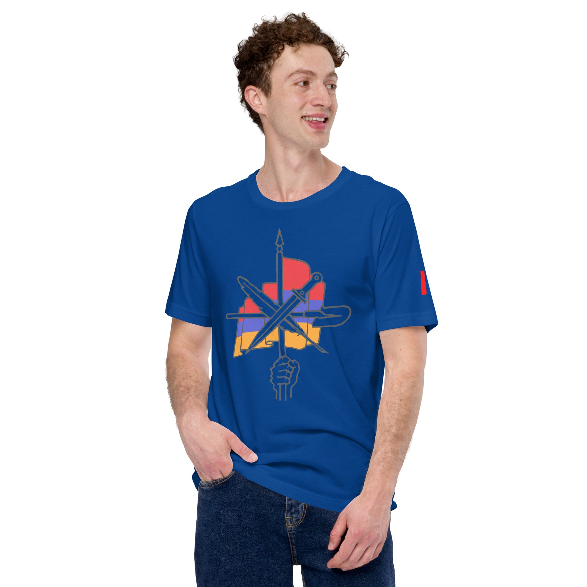 Unisex "Dashnaktsutyun" Graphic T-Shirt - Հայ Յեղափոխական Դաշնակցութիւն Pomegranate Mint