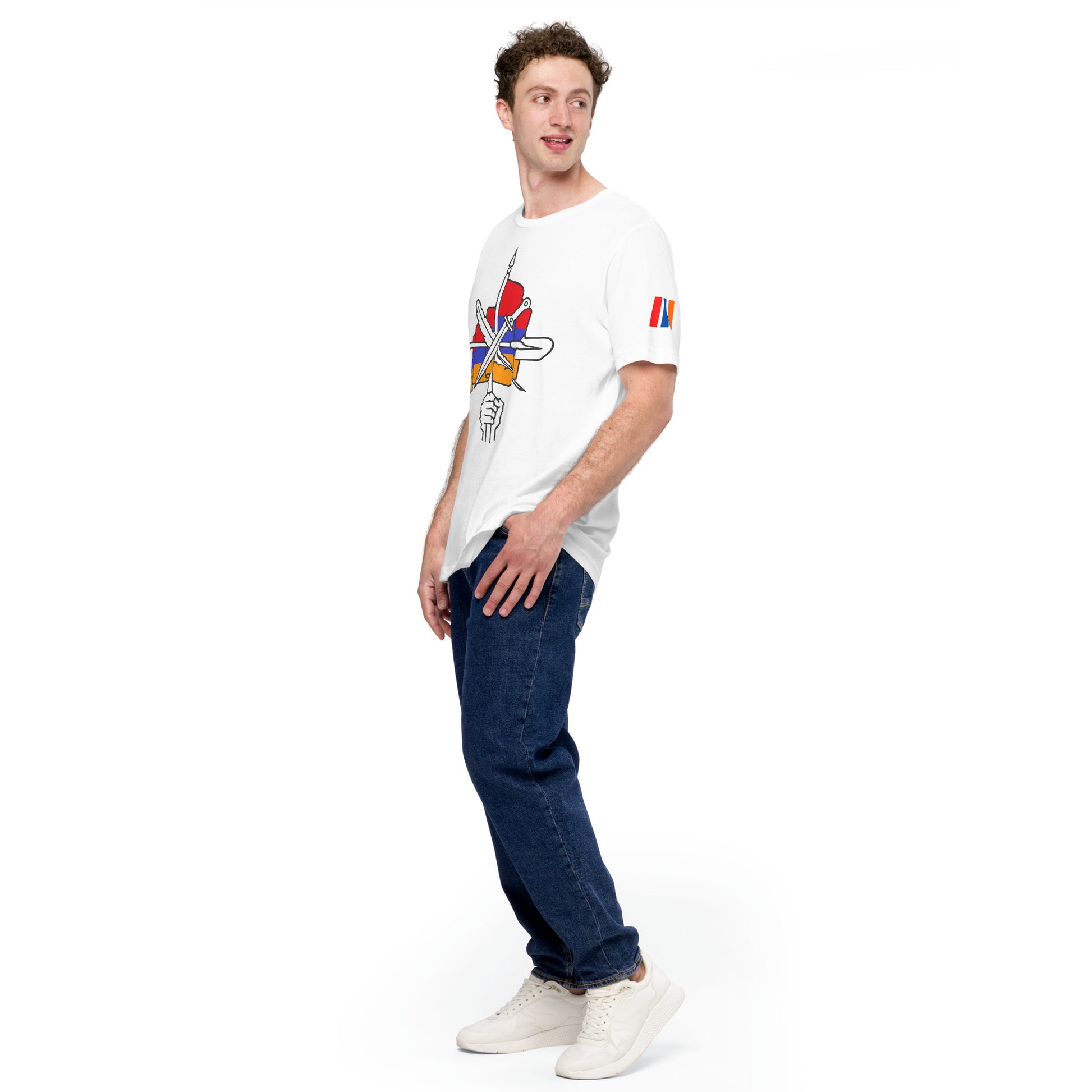 Unisex "Dashnaktsutyun" Graphic T-Shirt - Հայ Յեղափոխական Դաշնակցութիւն Pomegranate Mint